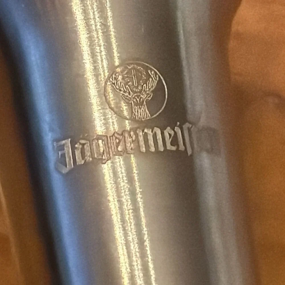 Set of 2 Jägermeister Pewter‎ Stag Head Shot Glasses